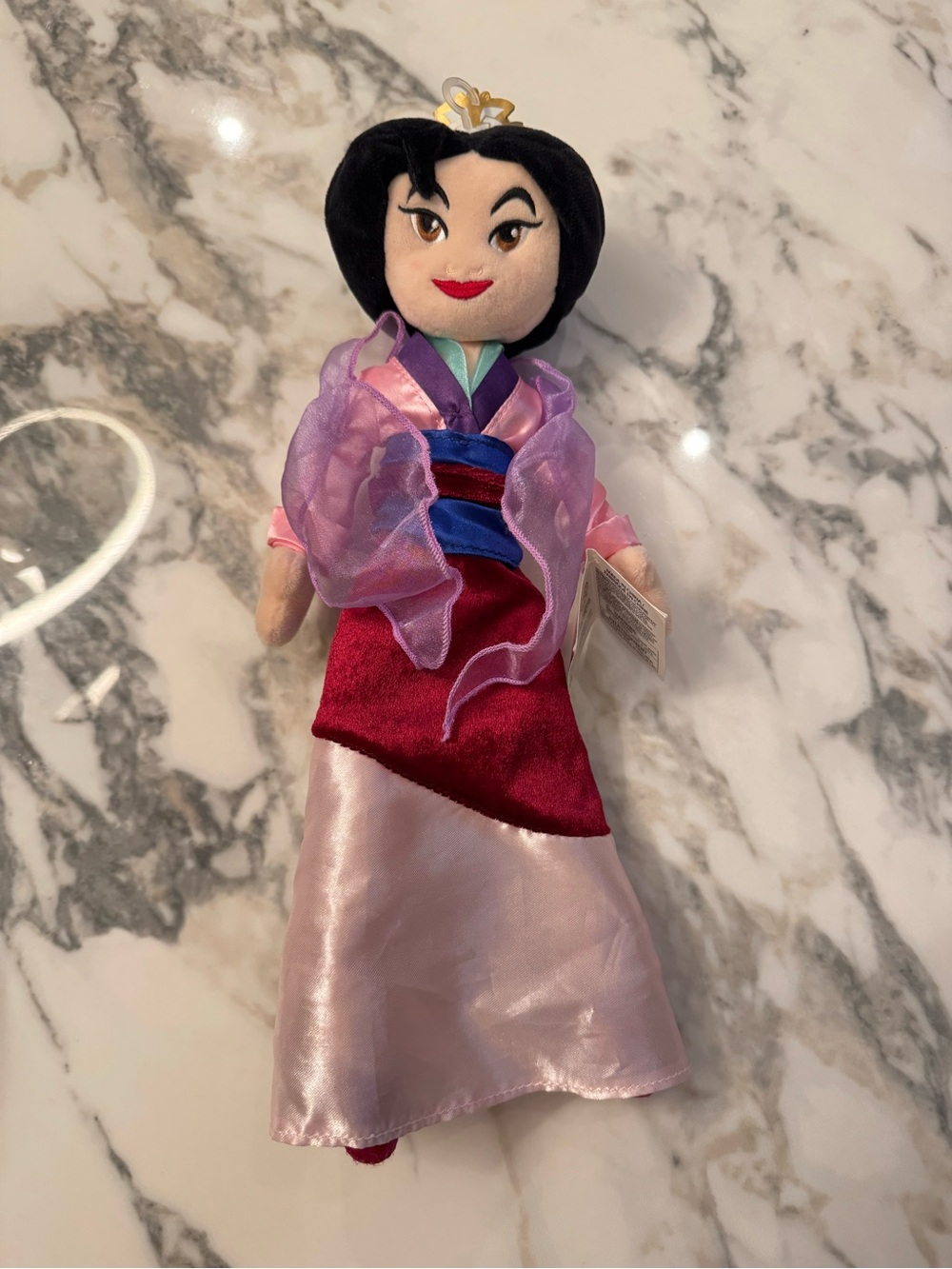 Disney Store Princess Mulan Plush Costume Doll